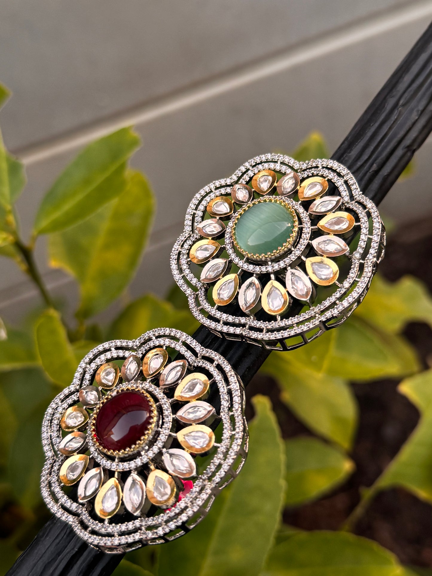 FMC578 - Uncut Kundan Rings