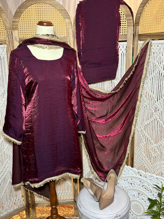 Fendi Silk Farshi Salwar Suit