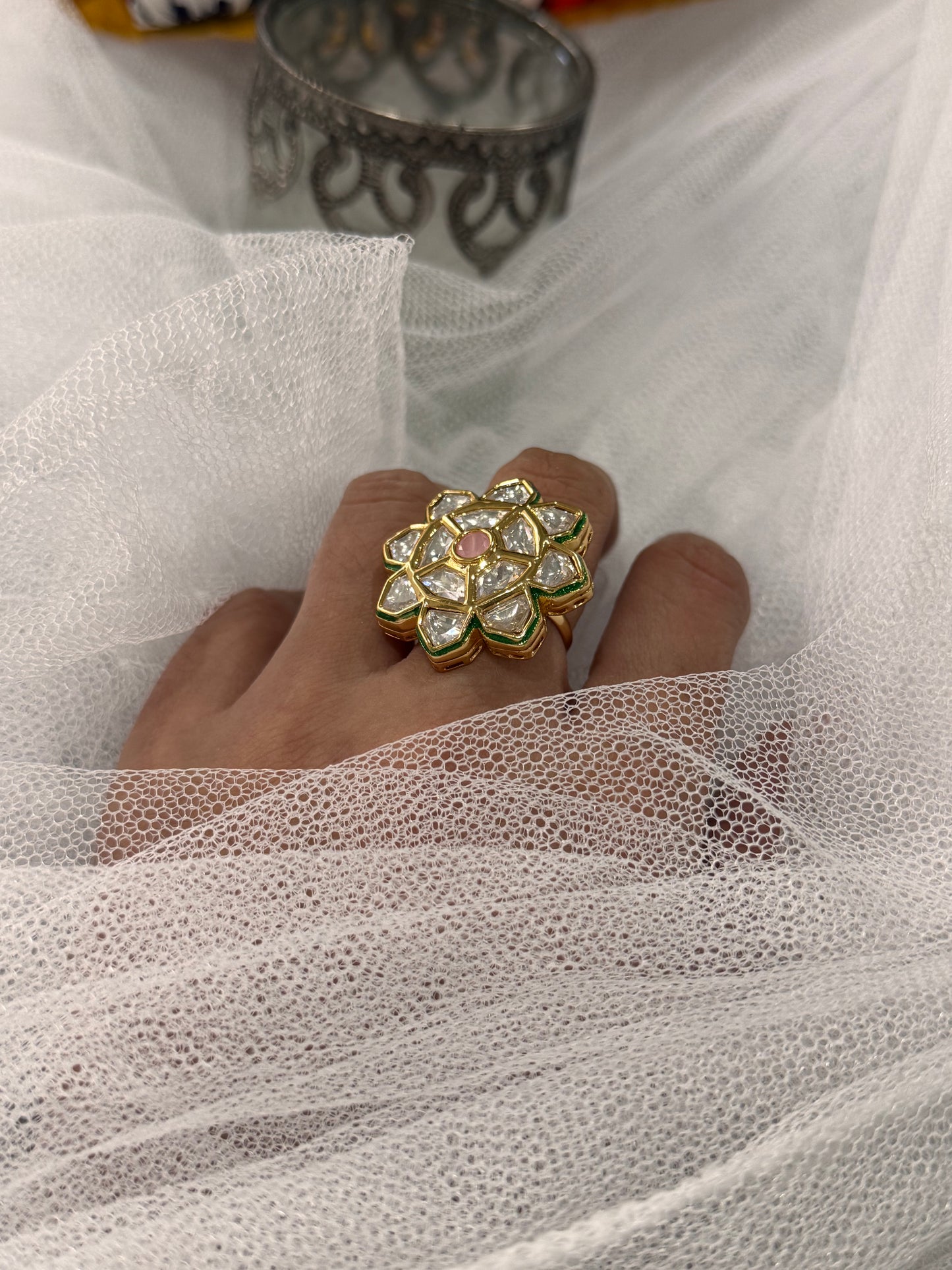 FMC214 - Uncut Kundan Ring