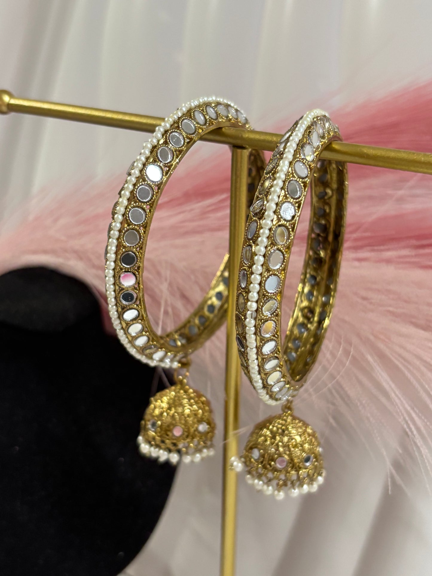 FMC238 - Mirror Jhumki Bangles