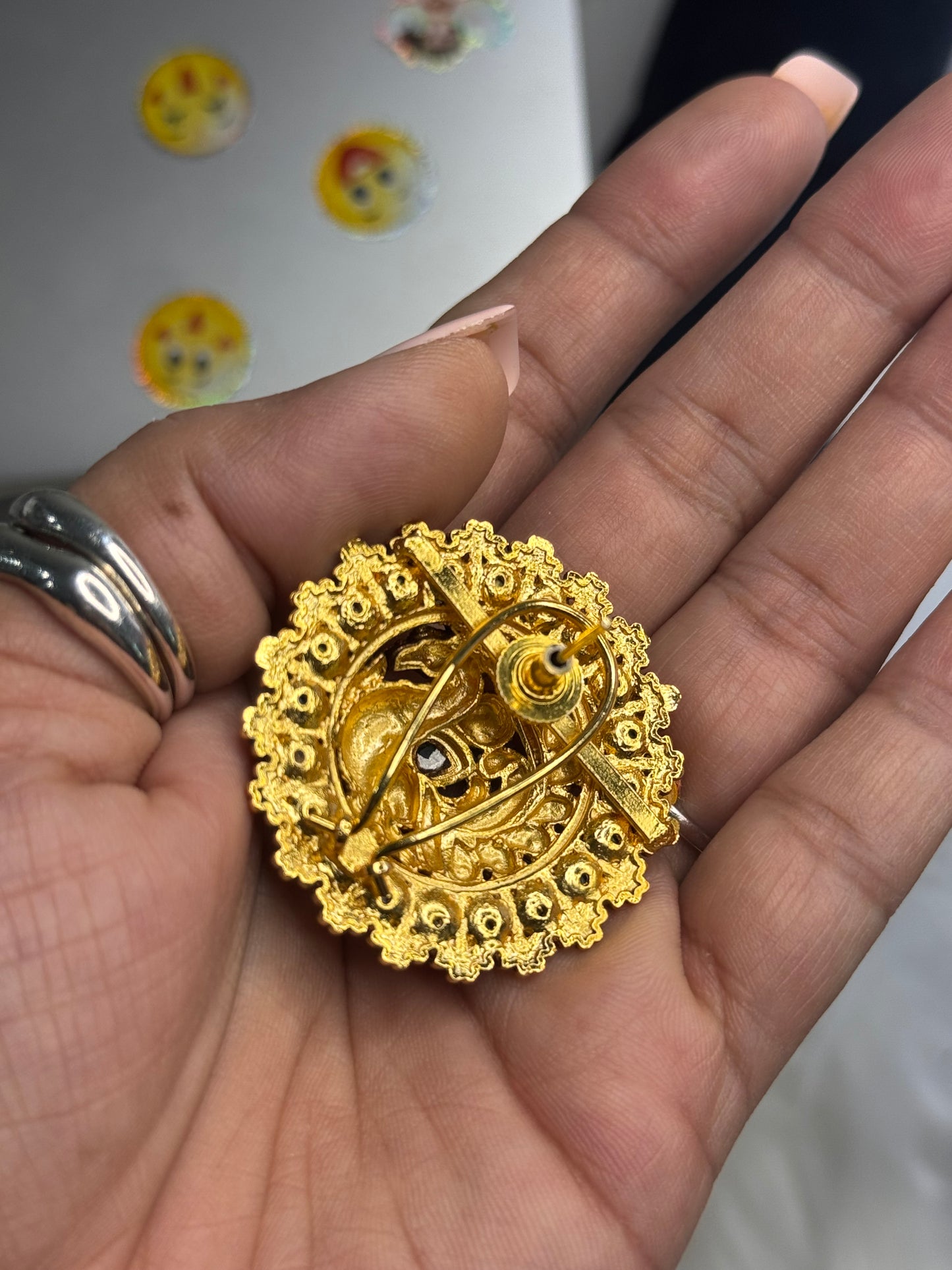 FMC1084 - Pachi Kundan Stud Earrings