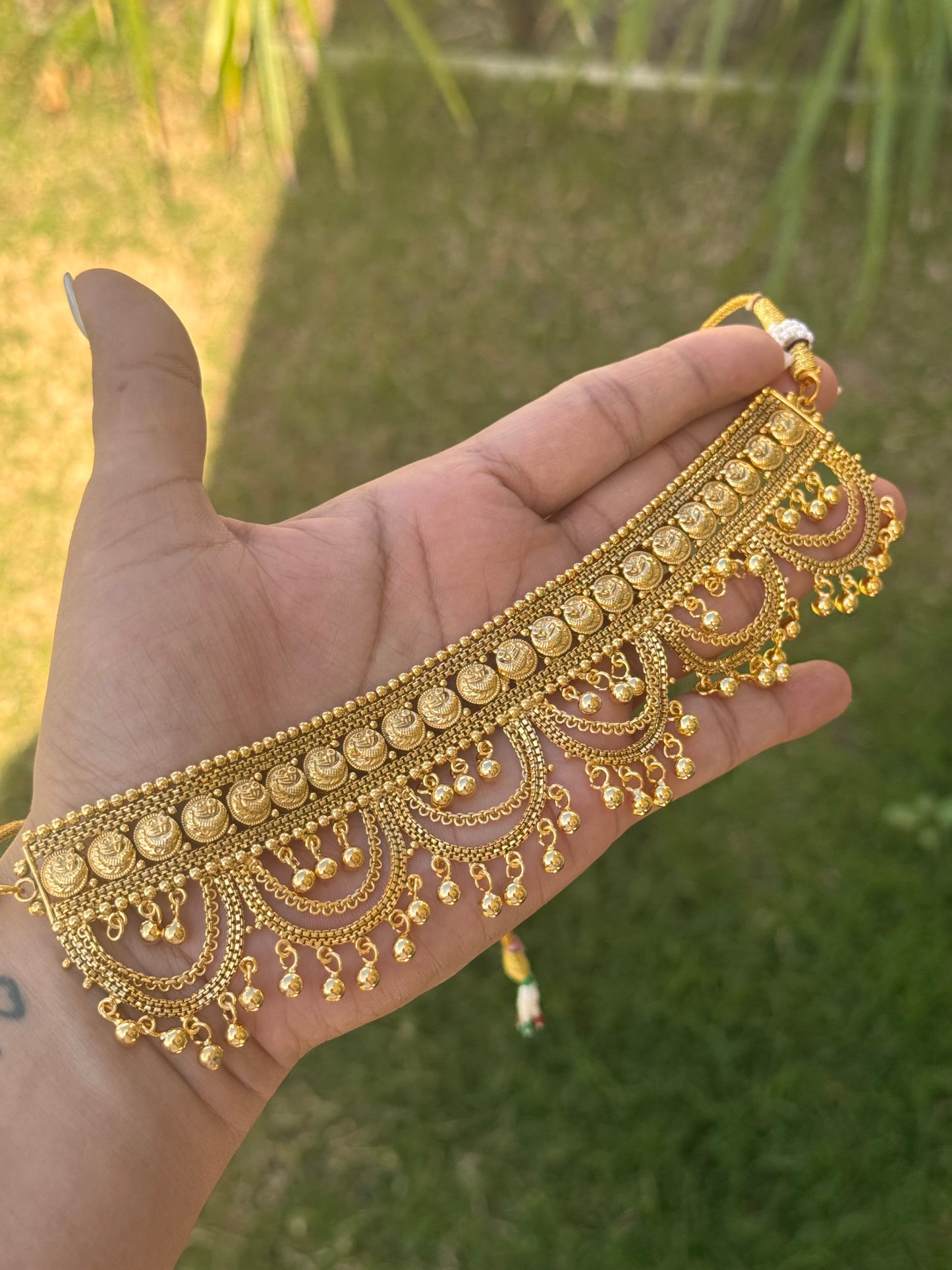 FMC3720 - 2 Gram Gold Plated Necklace Set