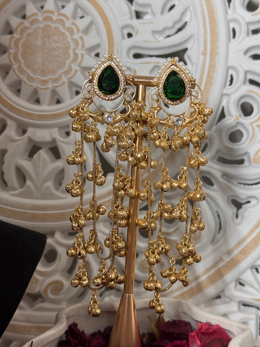 FMC979 - Brass (Kashmiri) Earrings