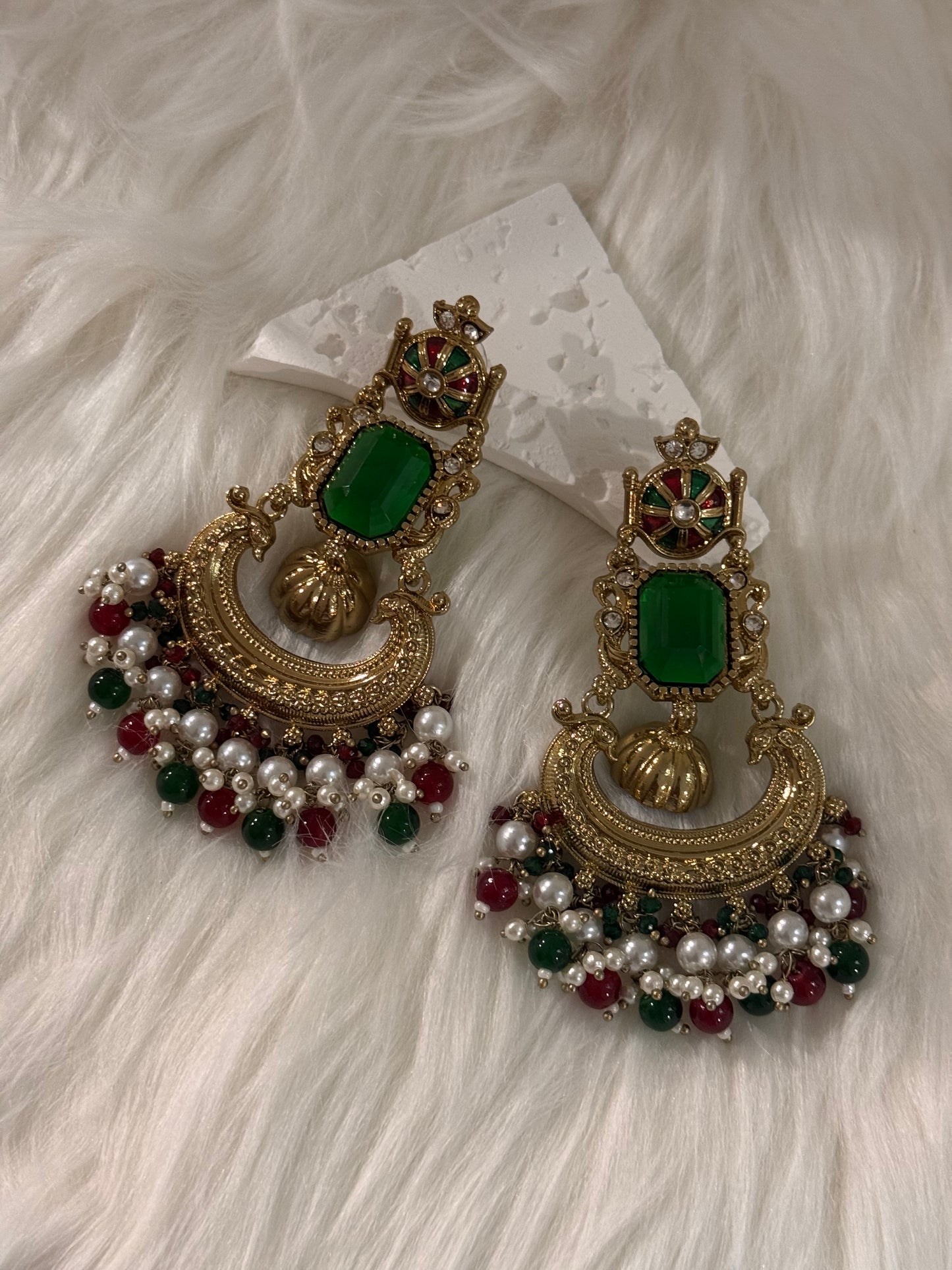 FMC495 - Kundan Earrings