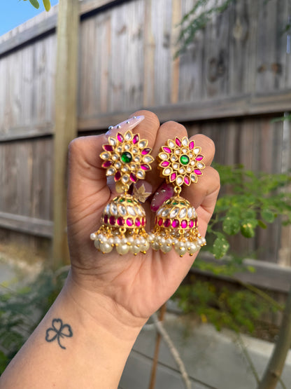 FMC1879 - Pachi Kundan Jhumki