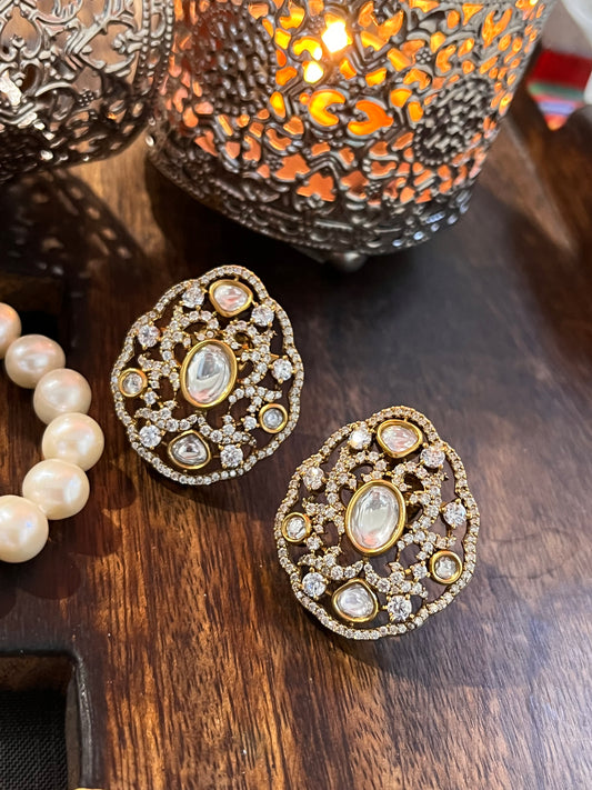 FMC289 - Uncut Kundan Studs