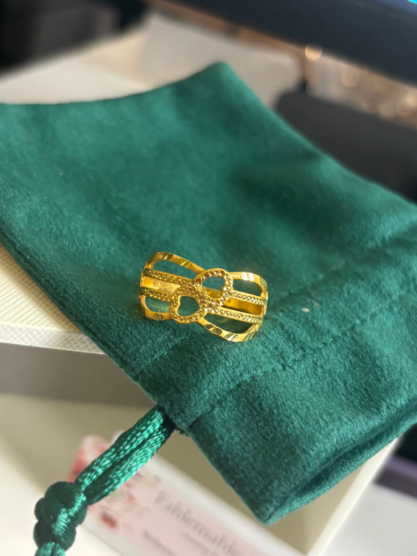 FMC2209 - Gold Plated Ring