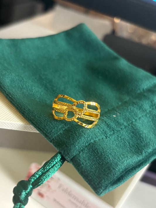 FMC2209 - Gold Plated Ring