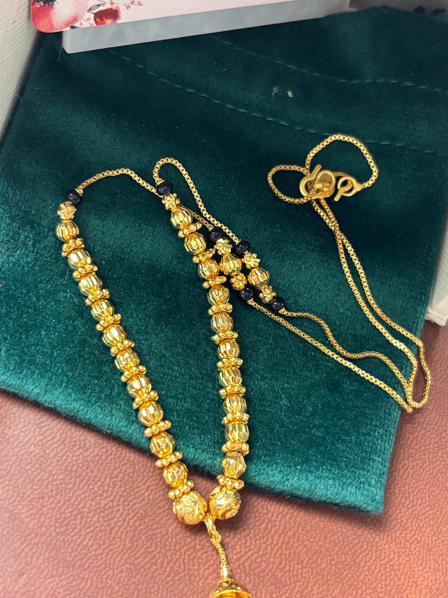 FMC2201 - Gold plated Mangalsutra Chain
