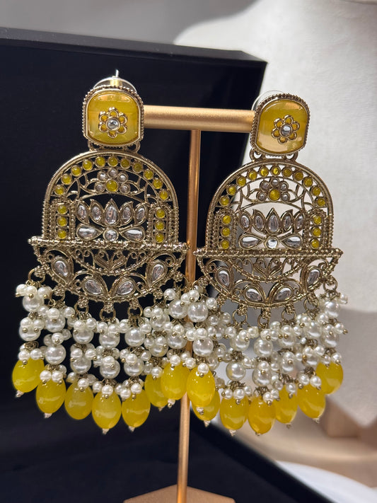 FMC480 - Kundan Earrings
