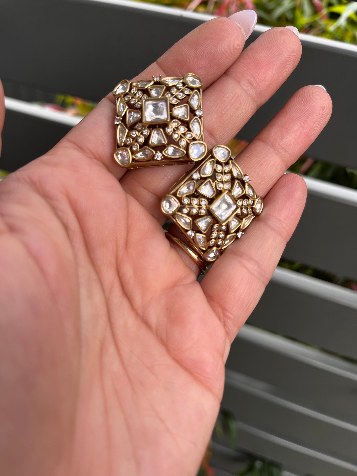 FMC301 - Uncut Kundan Studs