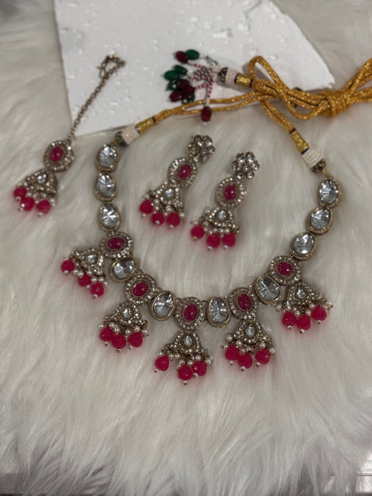 FMC656 - Kundan Necklace