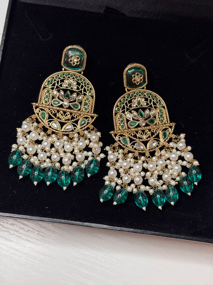 FMC480 - Kundan Earrings