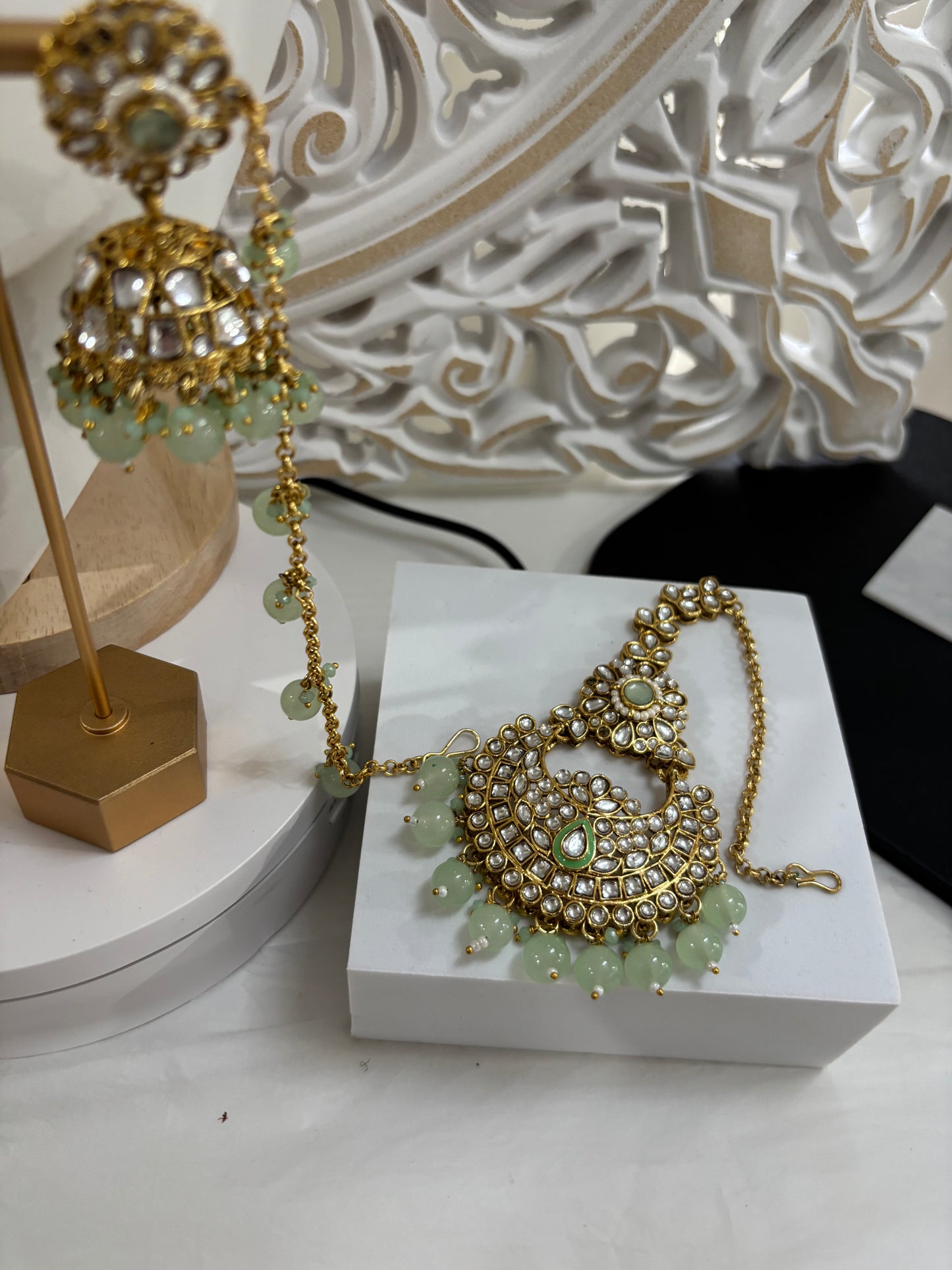 FMC535 - Jhumki Tikka Set