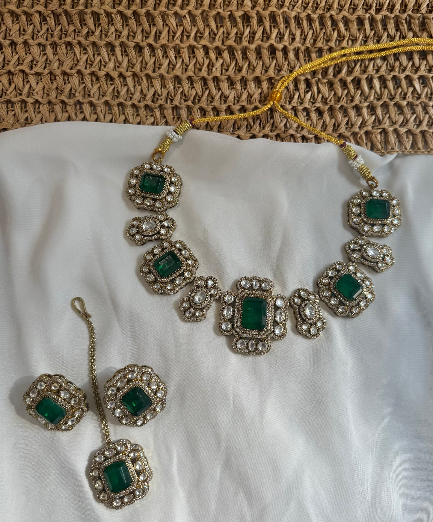 FMC3367 - Uncut Kundan Necklace