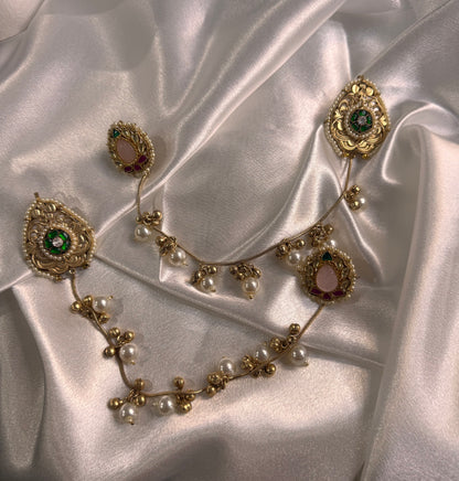 FMC2535 - Brass (Kashmiri) Earrings