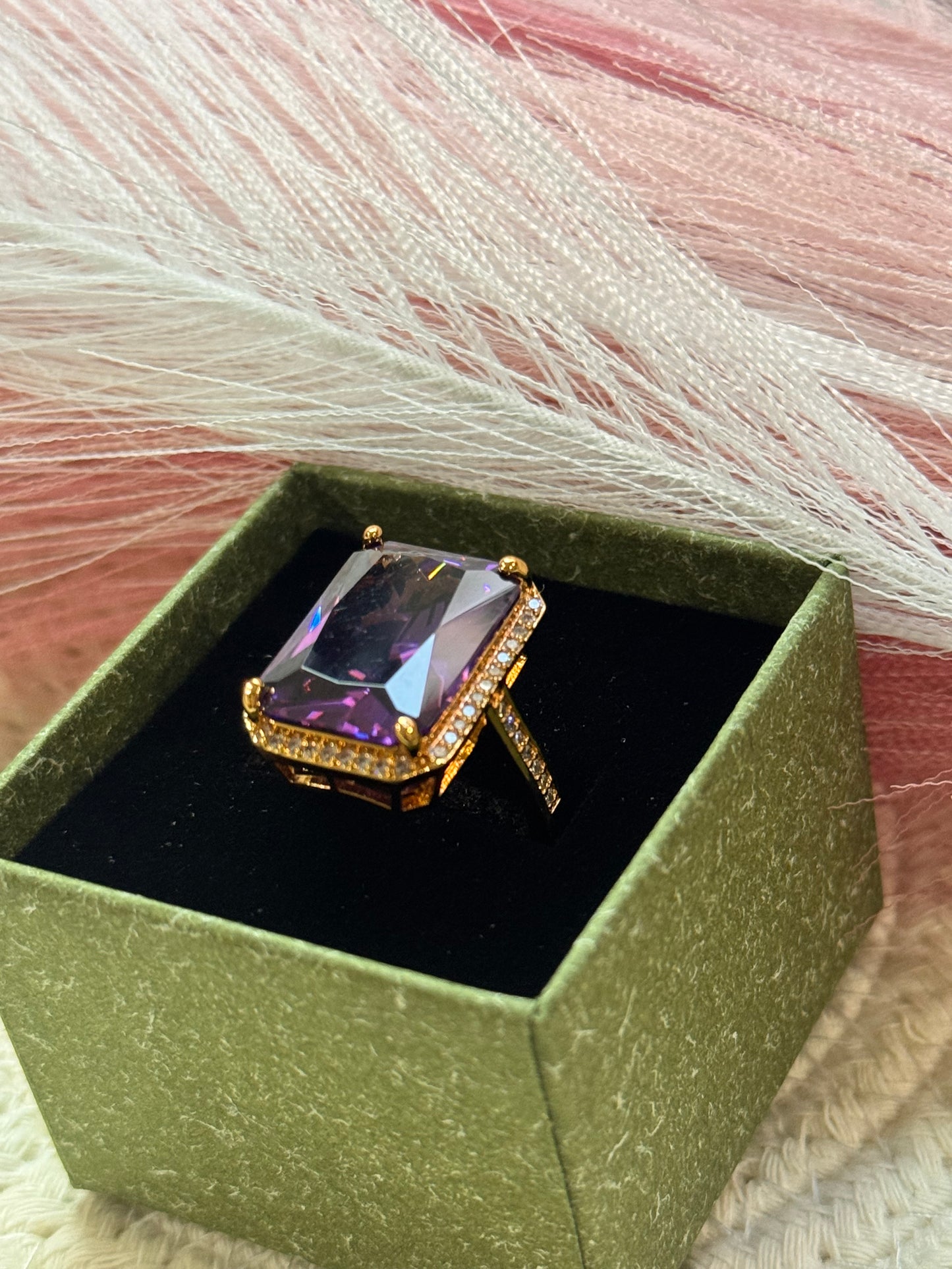 FMC864 - Statement Gold Plated Ring