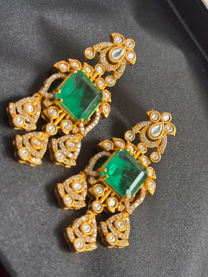 FMC789 - Mossanite Earrings