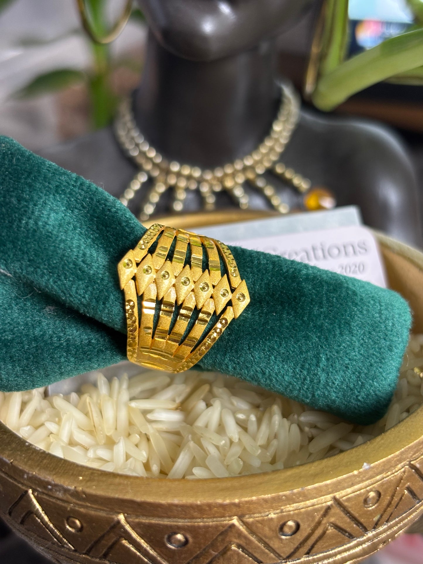 FMC1907 - Gold Plated Ring