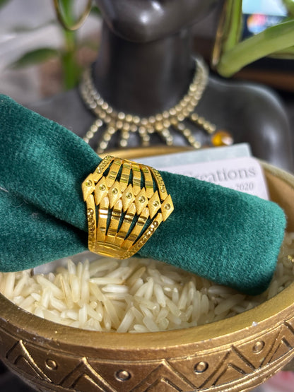 FMC1907 - Gold Plated Ring