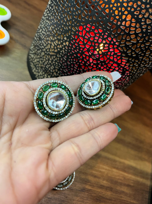 FMC1171 - Uncut kundan Studs