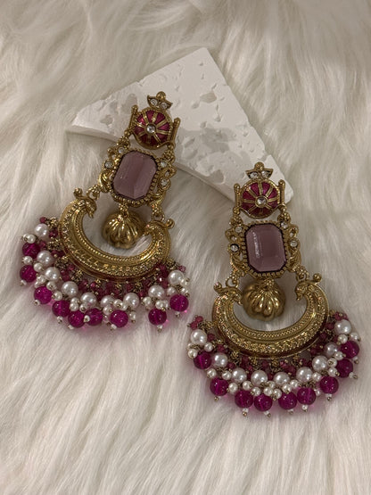 FMC495 - Kundan Earrings
