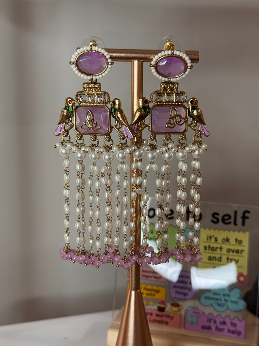 FMC490 - Kundan Earrings