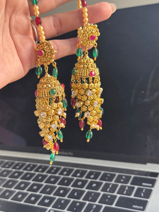 FMC2455 - 2 Gram Gold Plated Jhumki