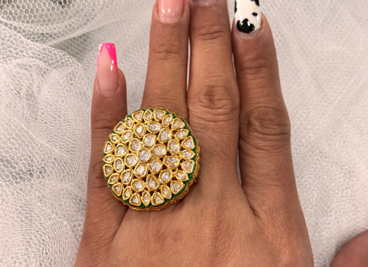 FMC116 - Uncut Kundan Ring
