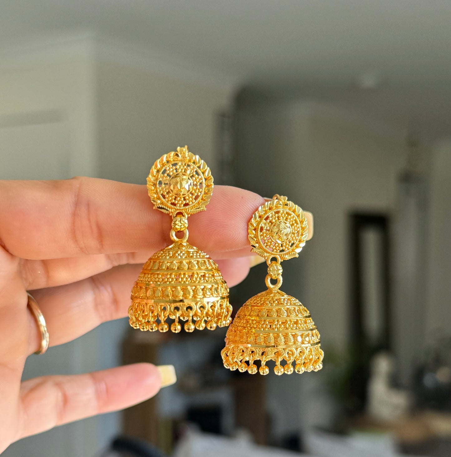 FMC107 - Gold Plated Jhumki