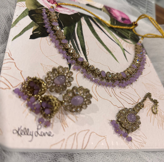 FMC203 - Polki Neckline Set