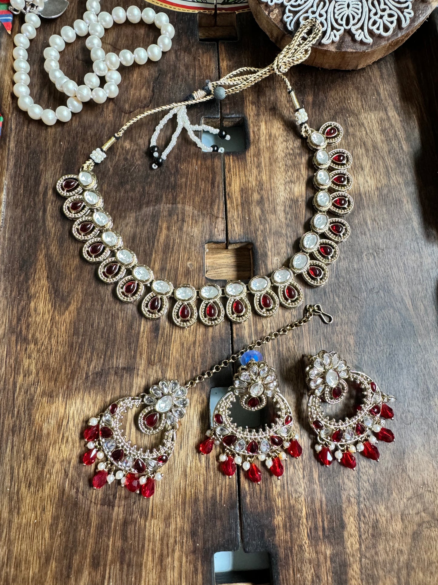 FMC256- Polki Necklace