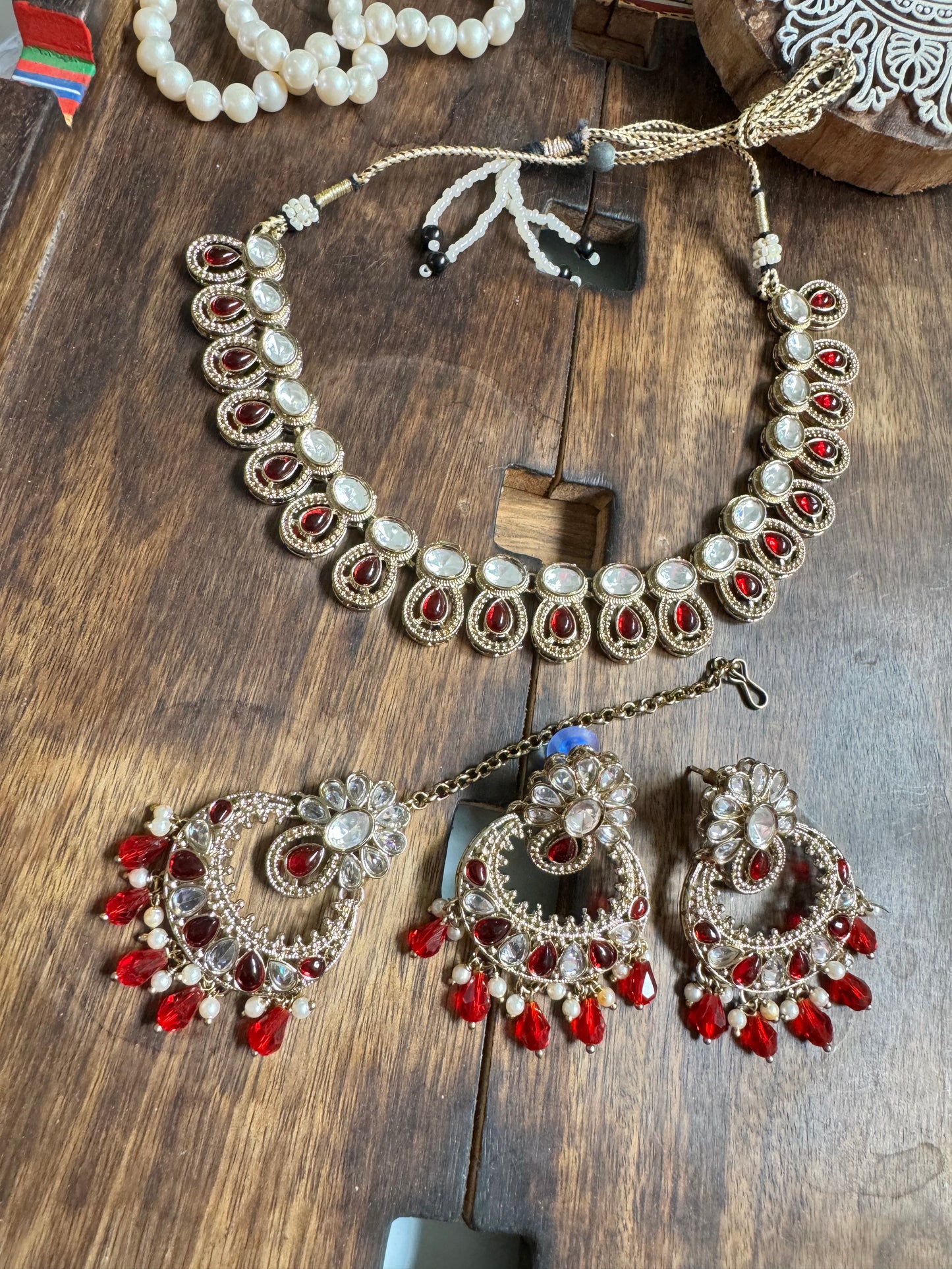 FMC256- Polki Necklace