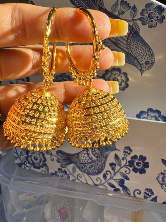 FMC127 - Gold Plated Jhumki