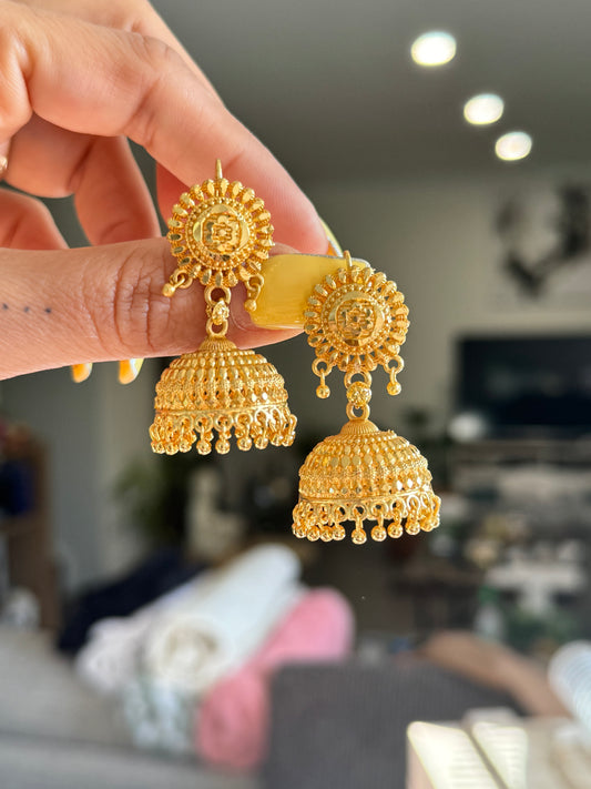 FMC175 - Gold Plated Jhumki