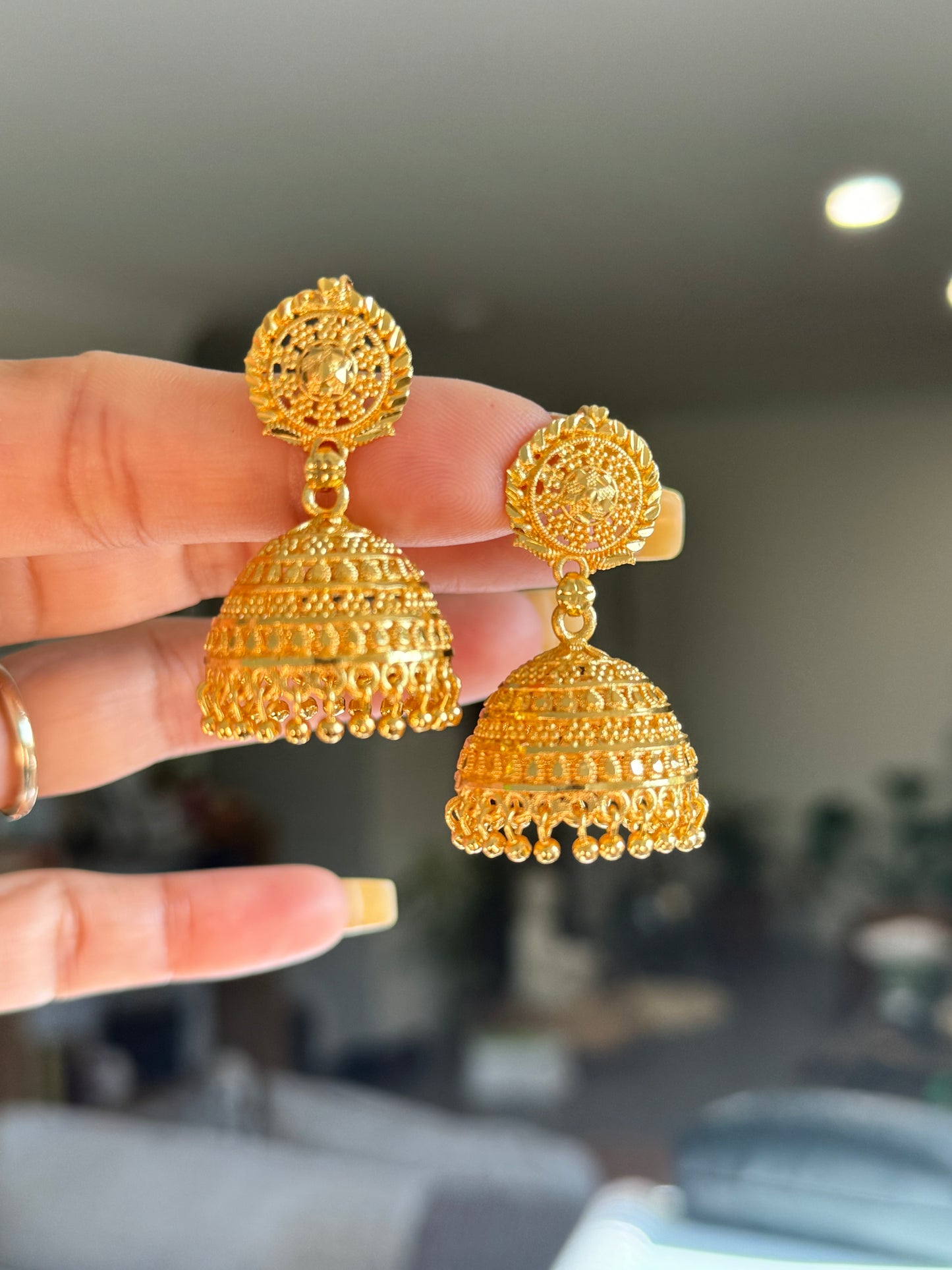 FMC107 - Gold Plated Jhumki