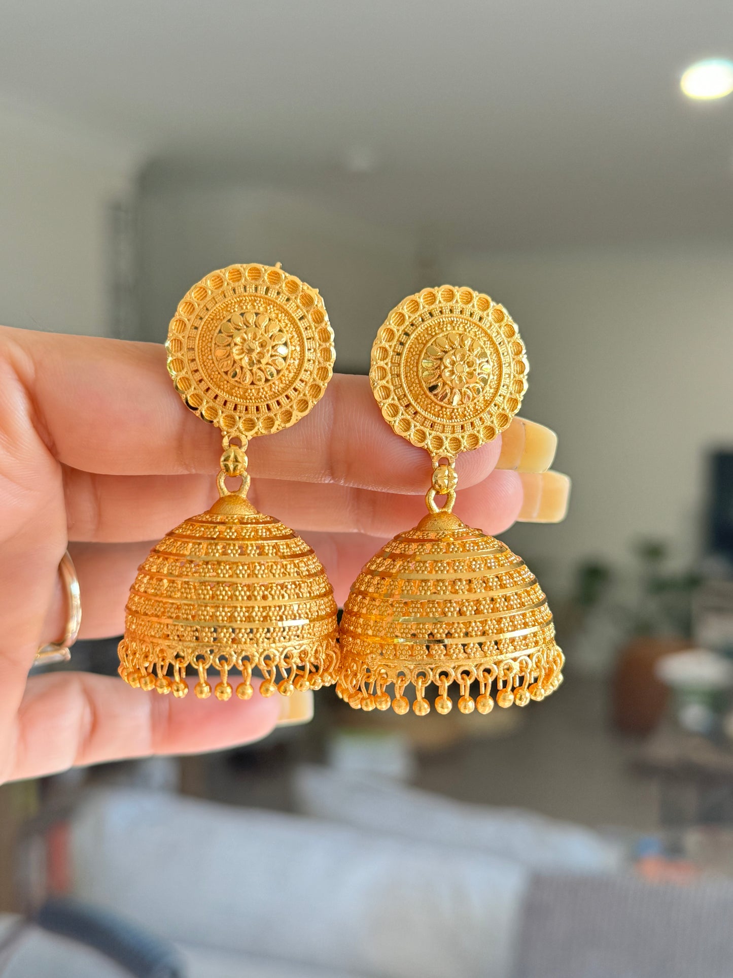 FMC135 - Gold Plated Jhumki