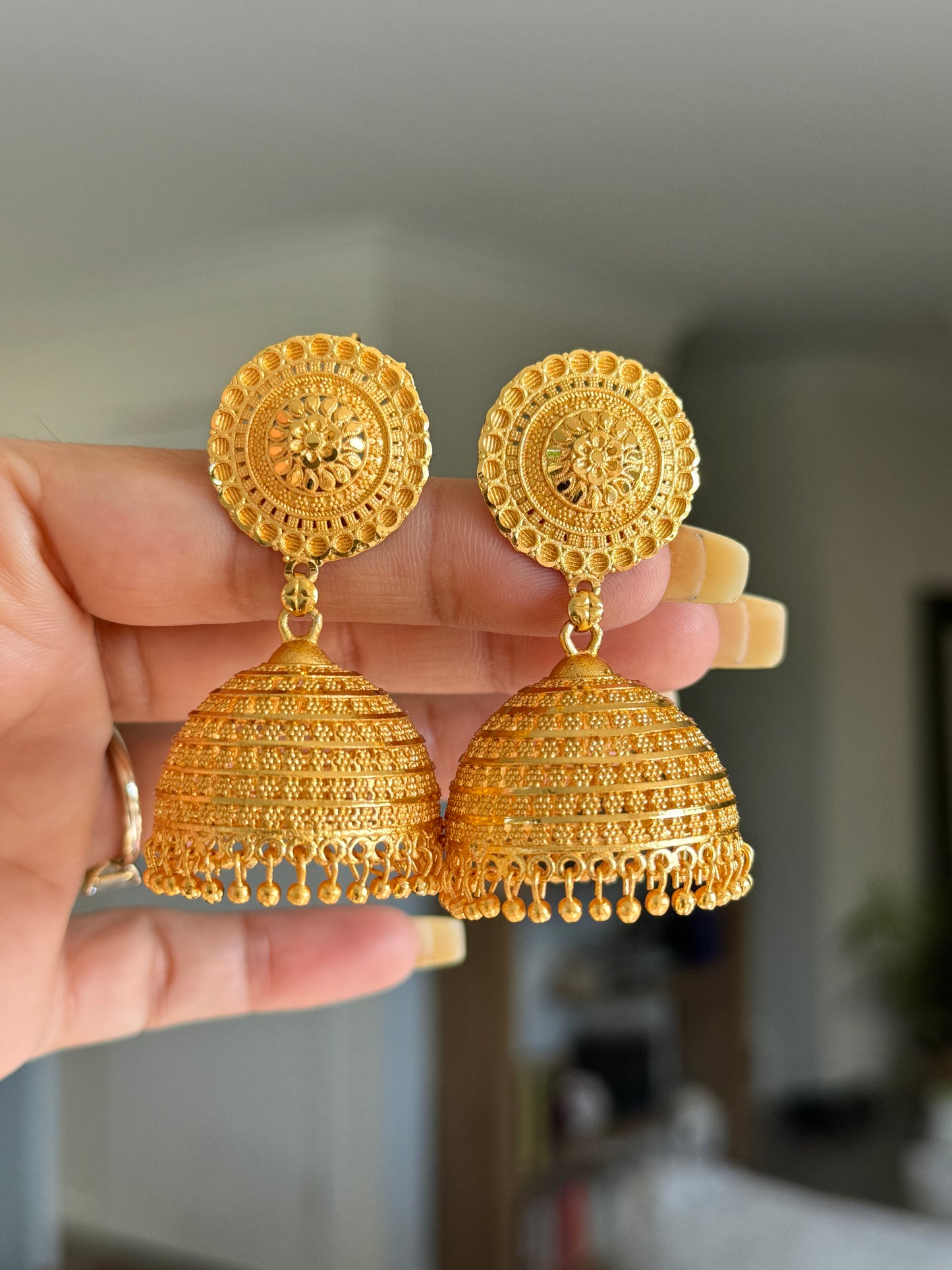 FMC135 - Gold Plated Jhumki