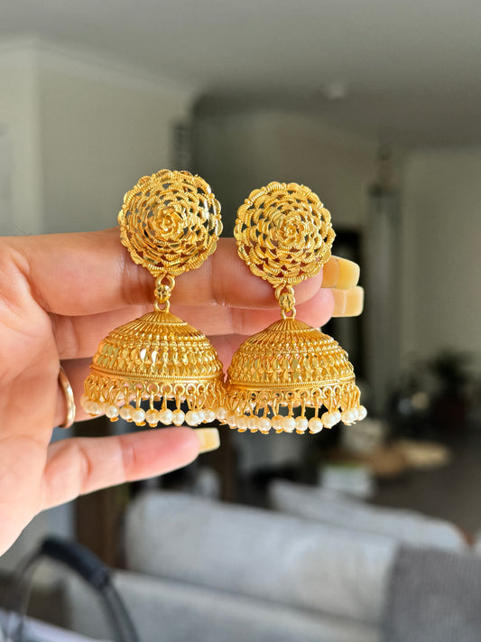 FMC128 - Gold Plated Jhumki