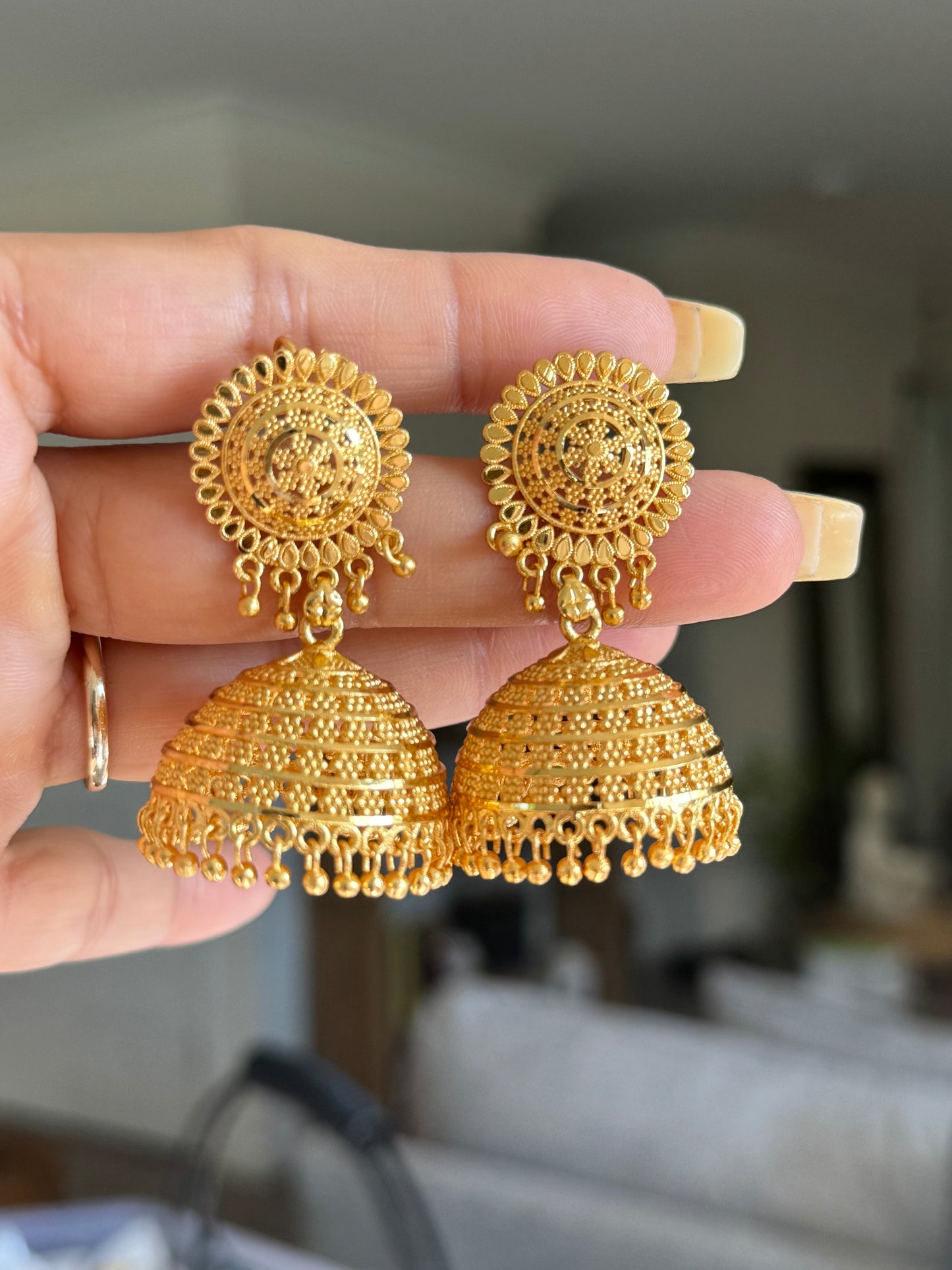 FMC115 - Gold Plated Jhumki