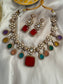 FMC5115 - Mossanite Kundan Necklace