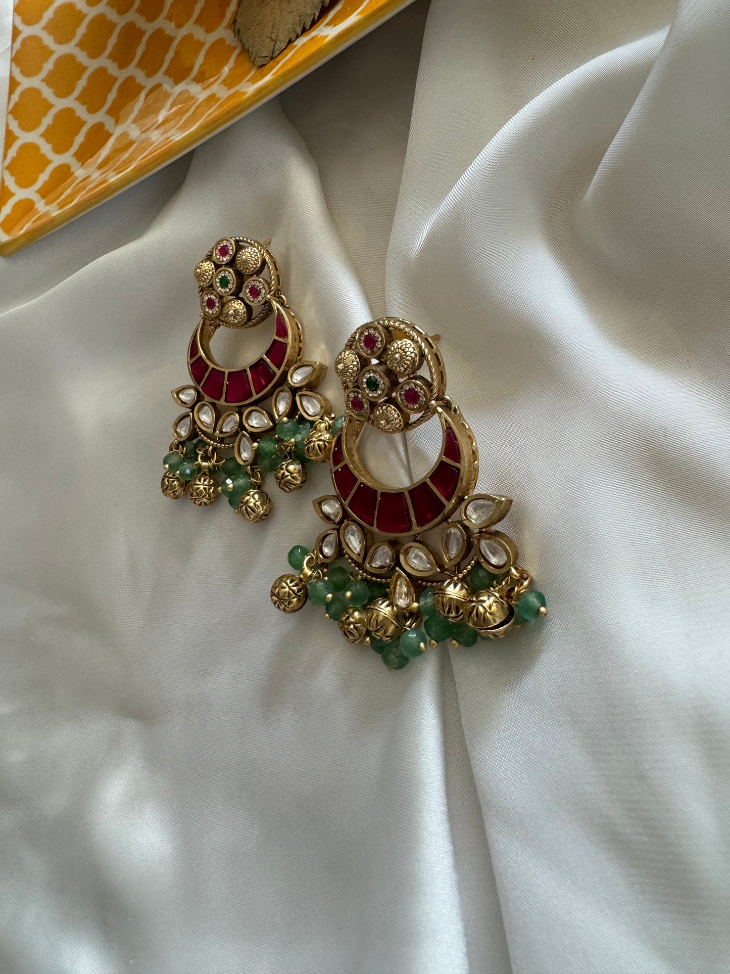 FMC1690 - Pachi Kundan Earrings