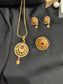 FMC495 - Gold Plated Pendant Set