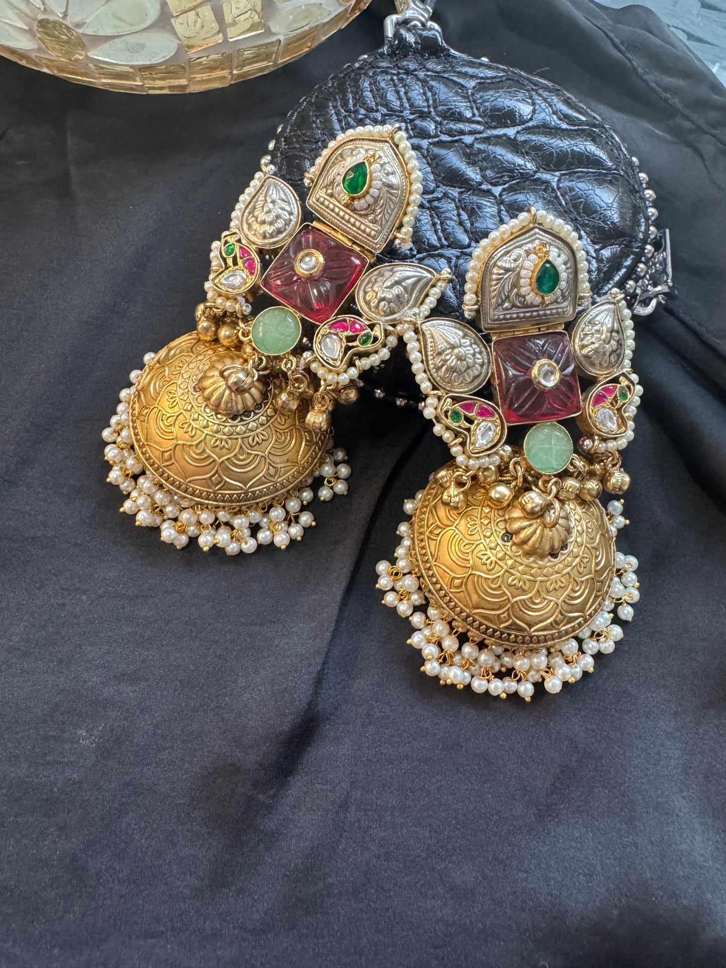 FMC2249 - Oversized Brass Jhumki