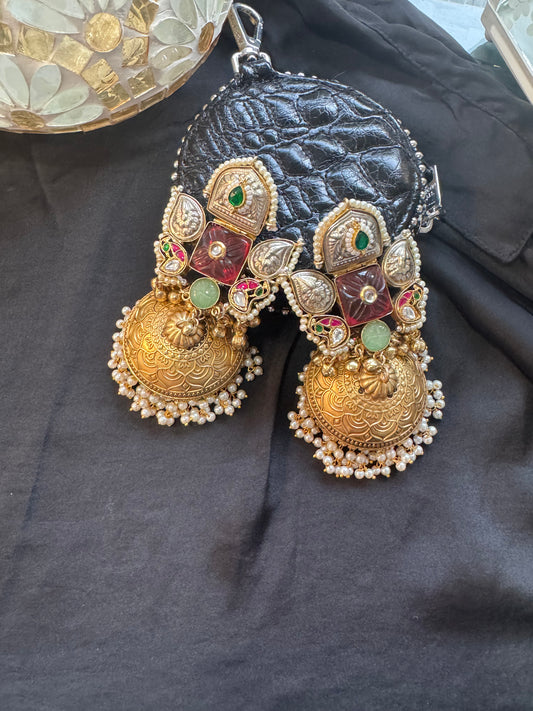 FMC2249 - Oversized Brass Jhumki