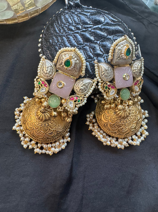 FMC2249 - Oversized Brass Jhumki