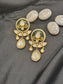 FMC810 - Uncut Kundan Earrings