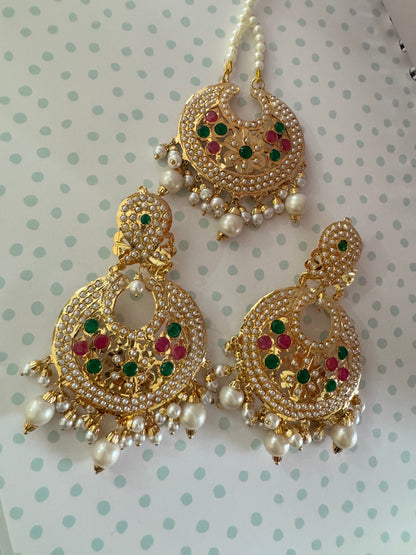 FMC1055 - Jadau Maangtikka Set