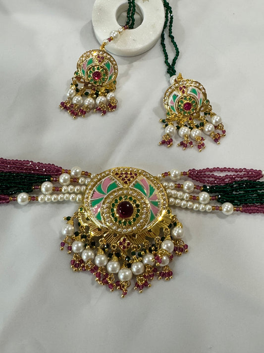 FMC2927- Jadau Chokar Set