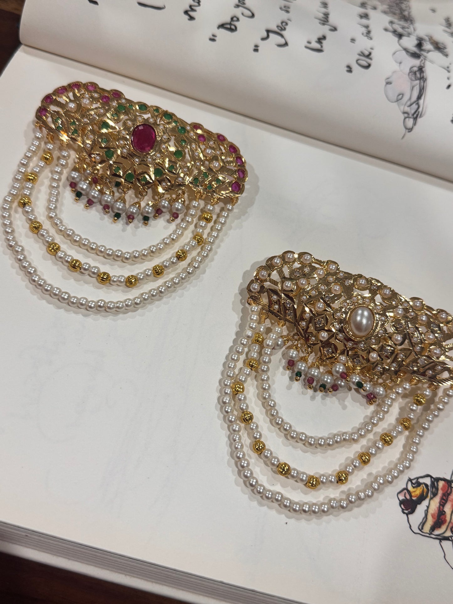 FMC1040 -Jadau Hair Clip